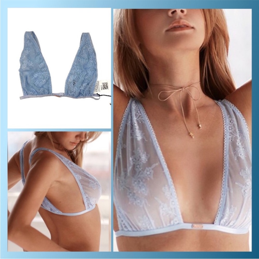 NWT REVOLVE Daydream Nation Secrets Gin N Tonic Bralette Blue Various Sizes
